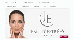 Desktop Screenshot of jeandestrees.ru