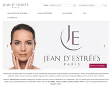 Tablet Screenshot of jeandestrees.ru